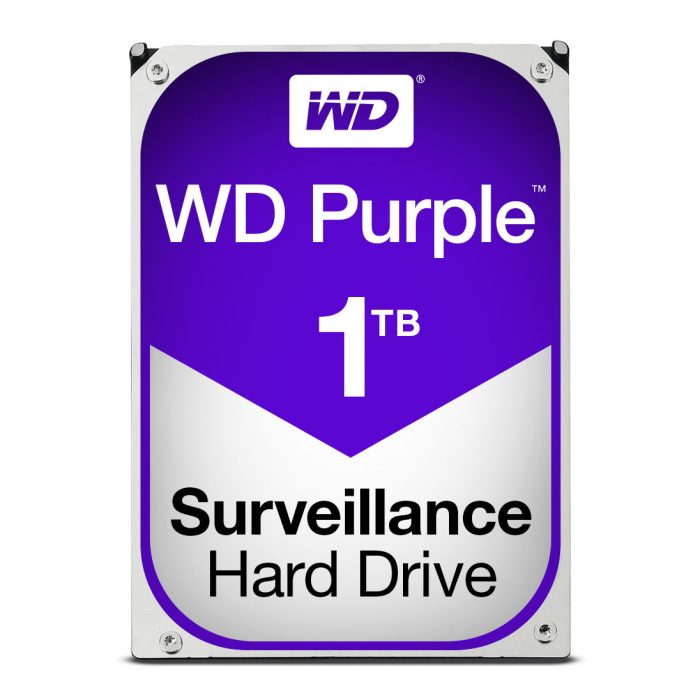 WD Purple CCTV Rated Hard Drive - 1TB