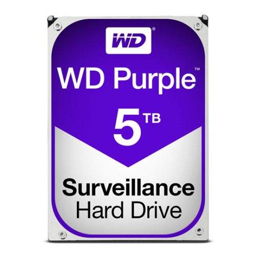 WD Purple CCTV Rated Hard Drive - 5TB