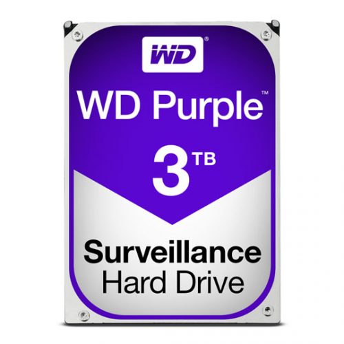WD Purple CCTV Rated Hard Drive - 3TB