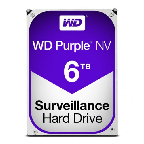 WD Purple CCTV Rated Hard Drive - 6TB