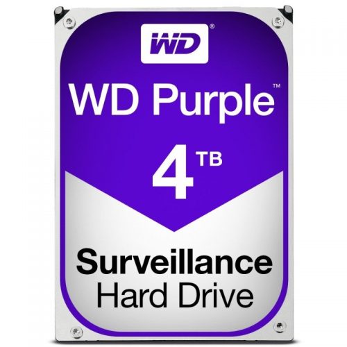 WD Purple CCTV Rated Hard Drive - 4TB